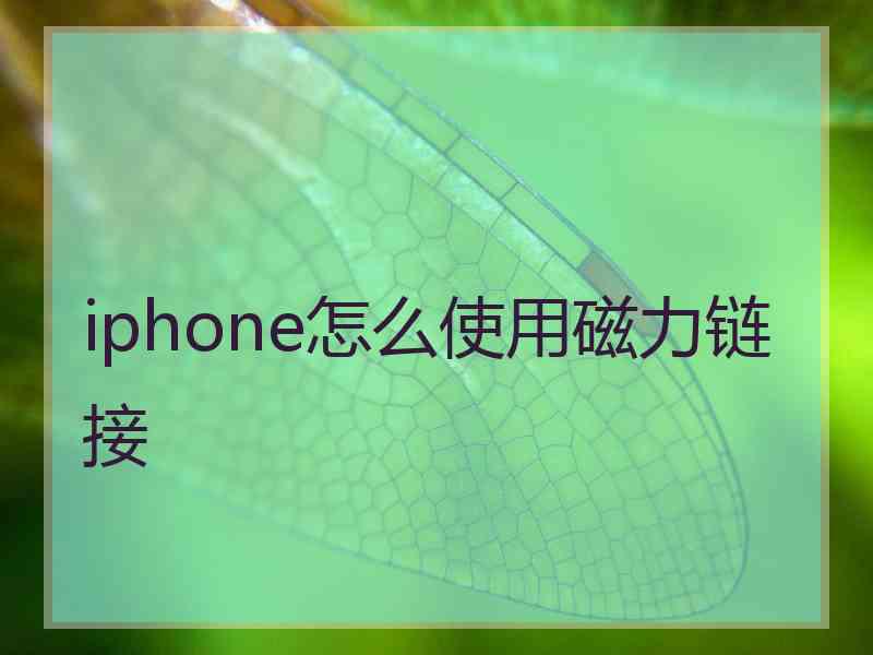 iphone怎么使用磁力链接