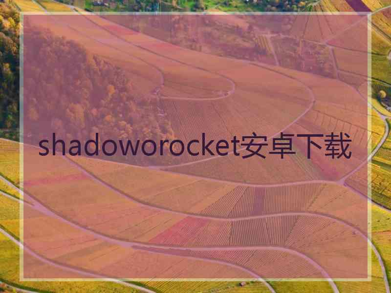 shadoworocket安卓下载