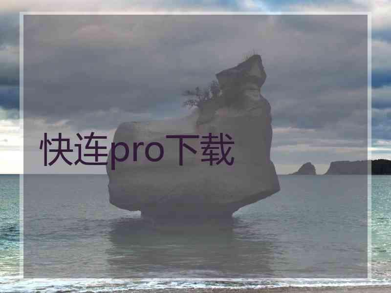 快连pro下载